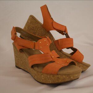 Clarks Wedge Heels